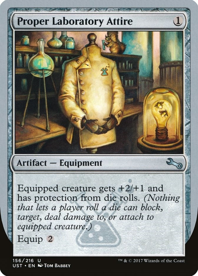 Proper Laboratory Attire (156) (Unstable)