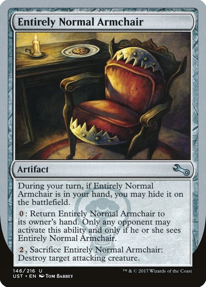 Entirely Normal Armchair (146) (Unstable)