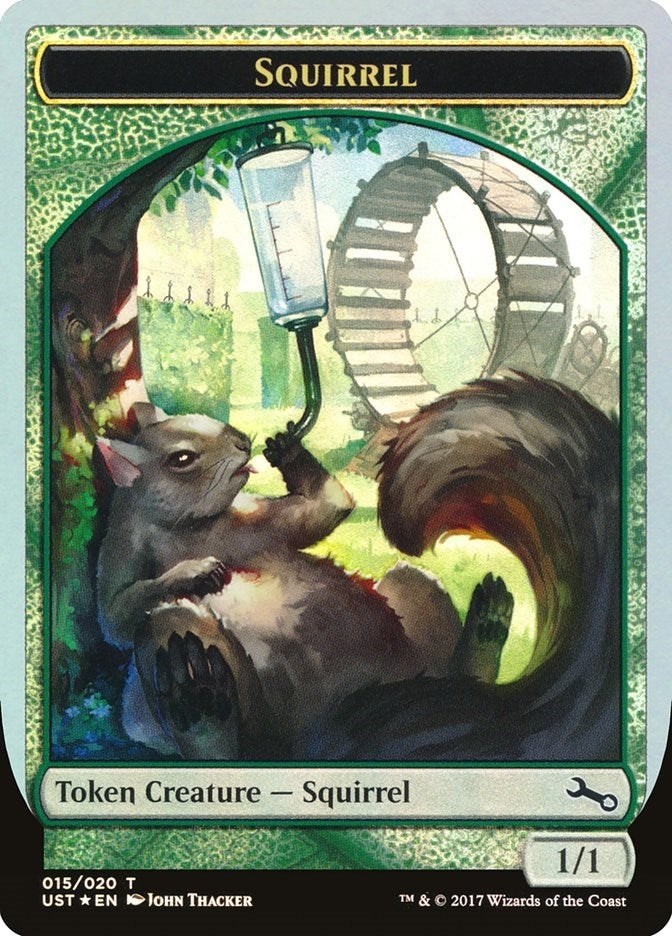 Squirrel Token (15) (Unstable)