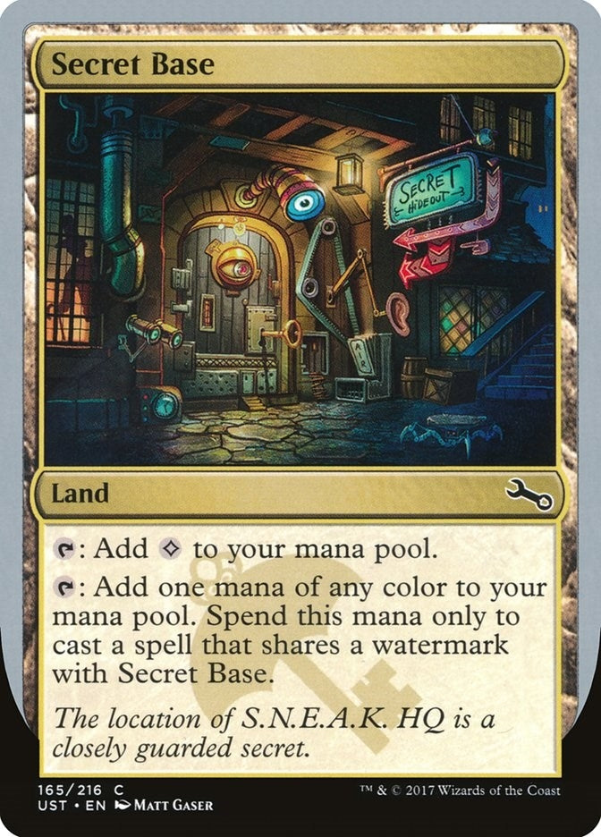 Secret Base (B) (165) (Unstable)