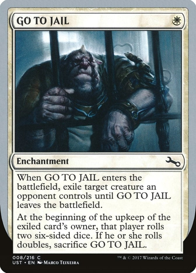 GO TO JAIL (8) (Unstable)