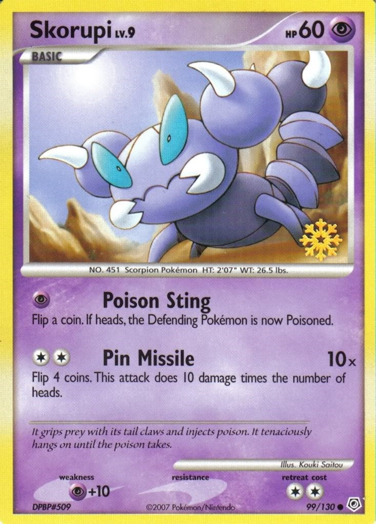 Image for Skorupi (099/130) (Countdown Calendar Promos) - Pokemon