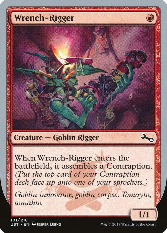 Image for Wrench-Rigger (101) - Magic: The Gathering