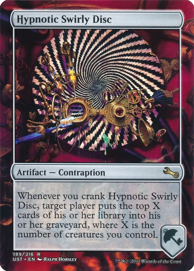 Hypnotic Swirly Disc (189) (Unstable)