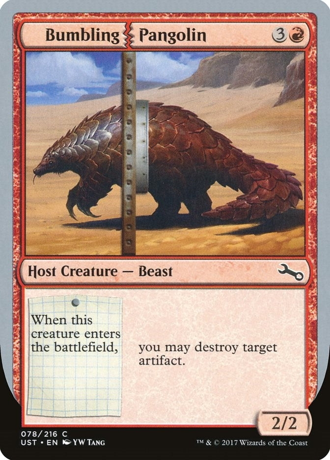 Bumbling Pangolin (78) (Unstable)
