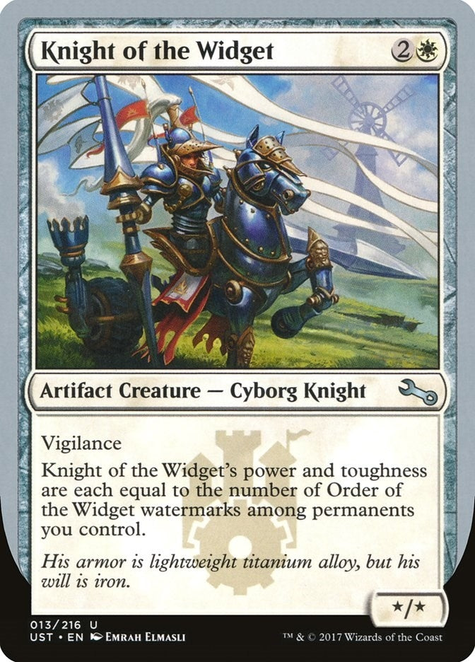 Knight of the Widget (13) (Unstable)