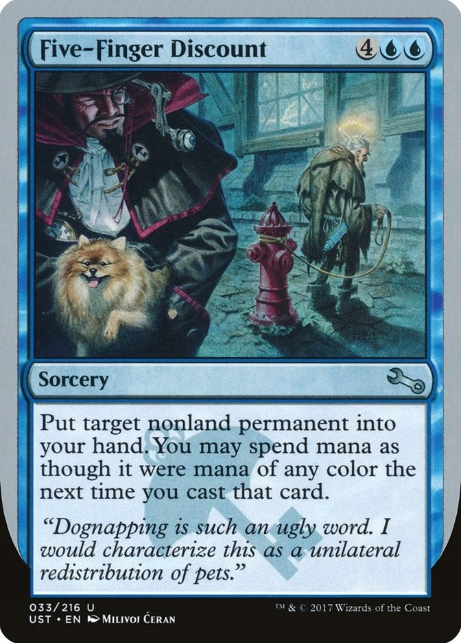 Five-Finger Discount (33) (Unstable)