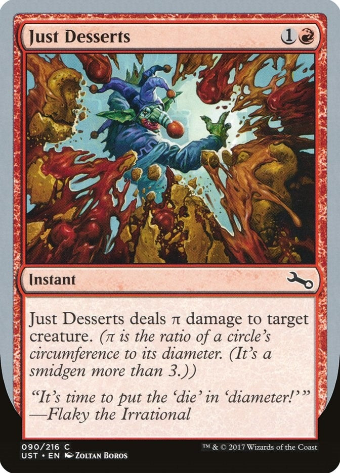 Just Desserts (90) (Unstable)