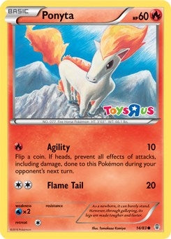 Image for Ponyta - 14/83 (Toys R Us Promo) (014/083) (Miscellaneous Cards & Products) - Pokemon