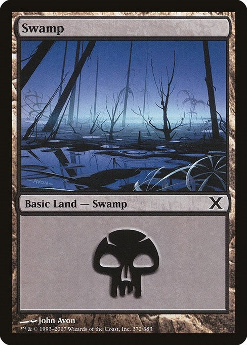Swamp (372) (372) (10th Edition)