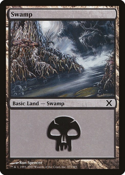 Swamp (373) (373) (10th Edition)