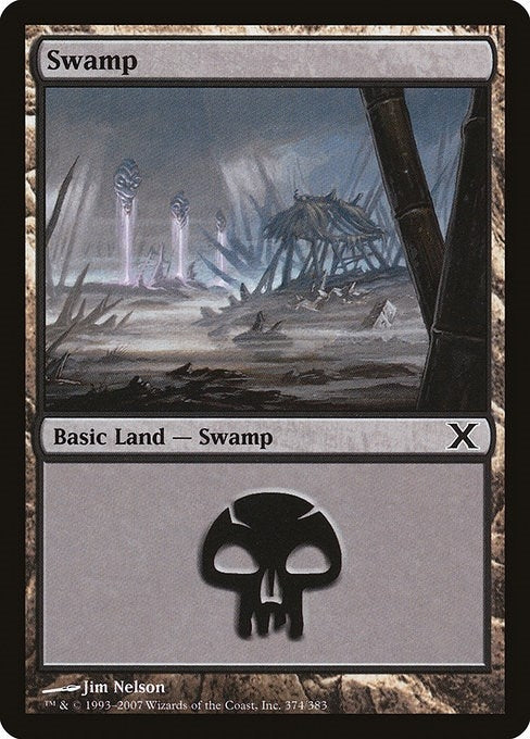 Swamp (374) (374) (10th Edition)