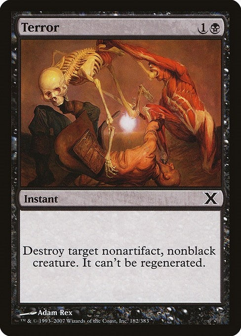 Image for Terror (182) (10th Edition) - Magic: The Gathering