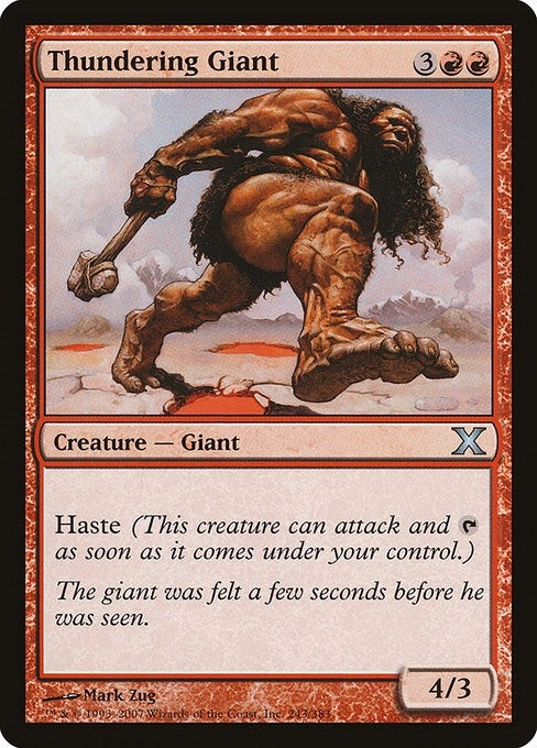 Thundering Giant (243) (10th Edition)