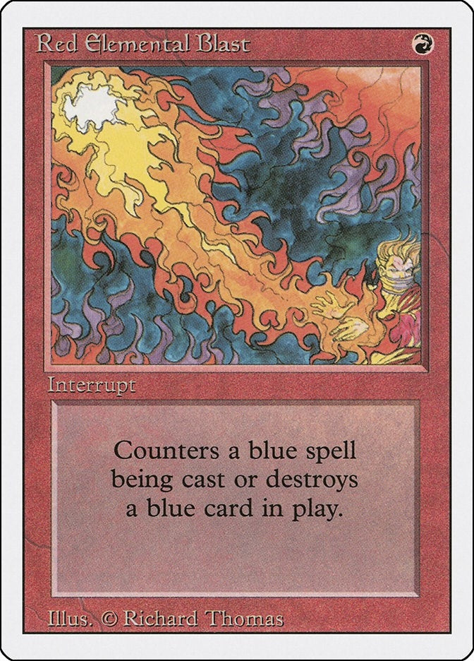 Red Elemental Blast (Revised Edition)