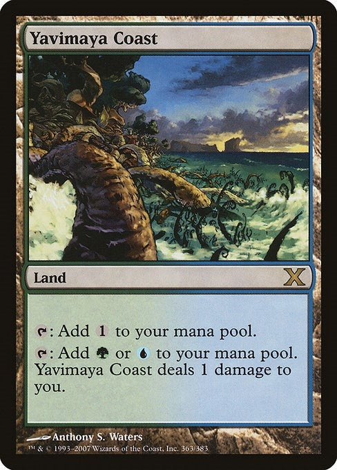 Image for Yavimaya Coast (363) [10E]