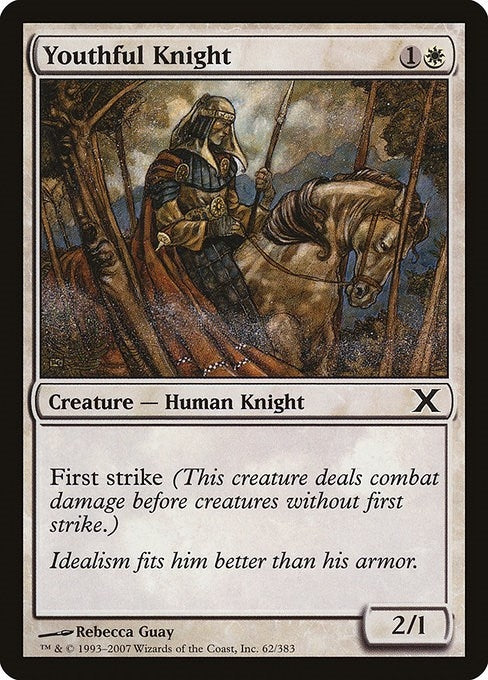 Youthful Knight (62) (10th Edition)