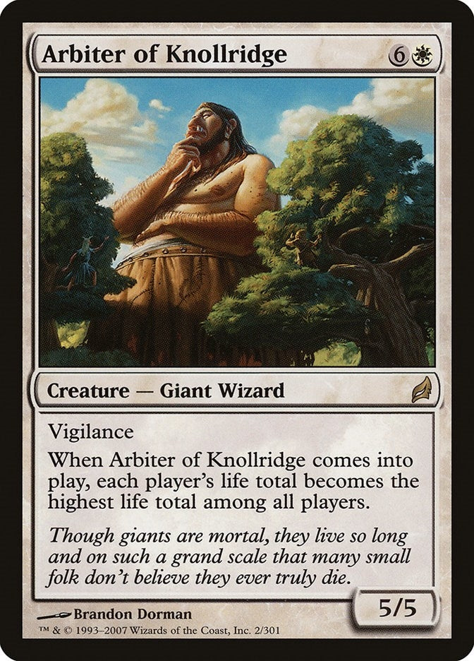 Arbiter of Knollridge (2) (Lorwyn)