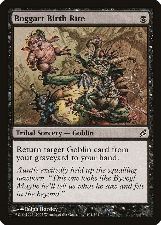 Boggart Birth Rite (101) (Lorwyn)