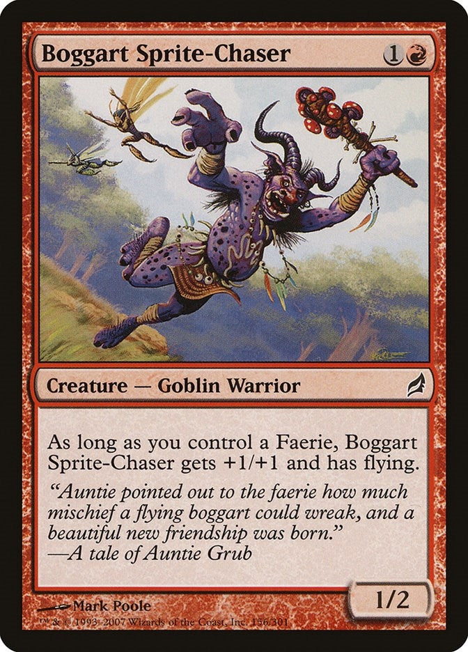 Boggart Sprite-Chaser (156) (Lorwyn)