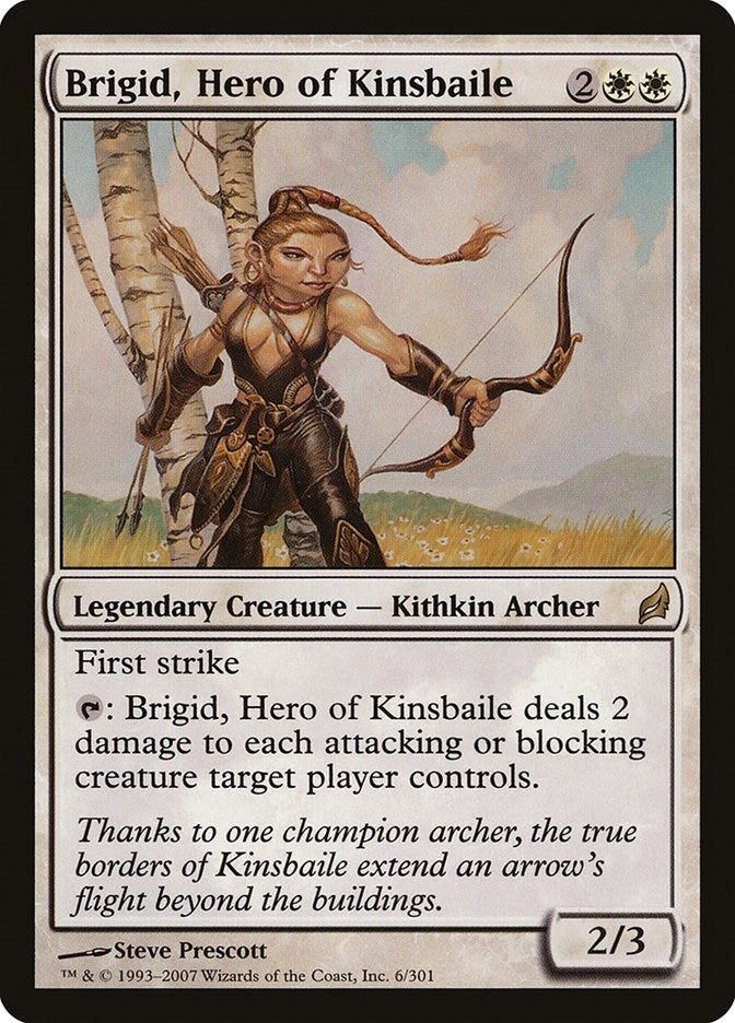 Brigid, Hero of Kinsbaile (6) (Lorwyn)