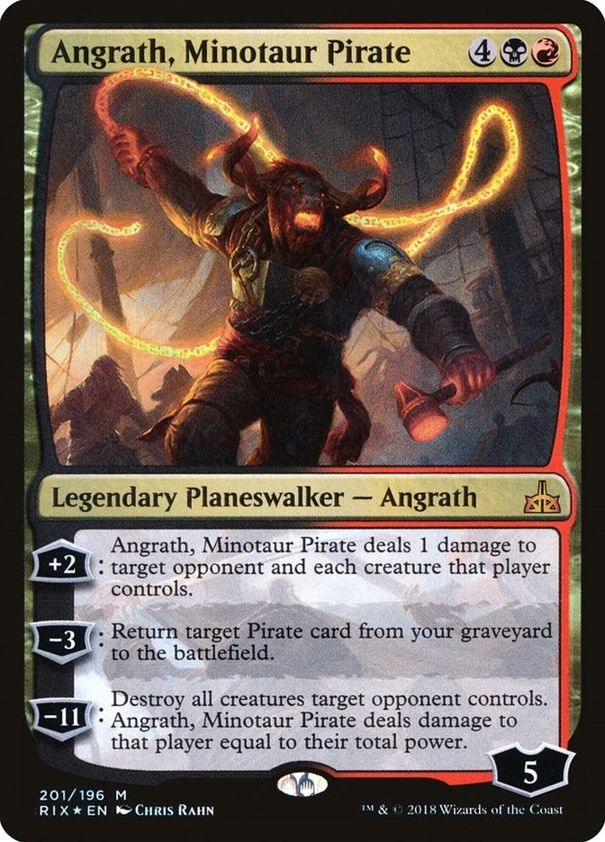 Angrath, Minotaur Pirate (201) (Rivals of Ixalan)