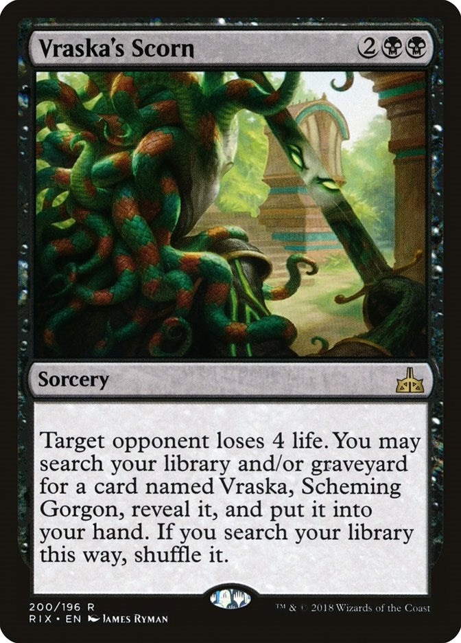 Image for Vraska's Scorn (200) - Magic: The Gathering