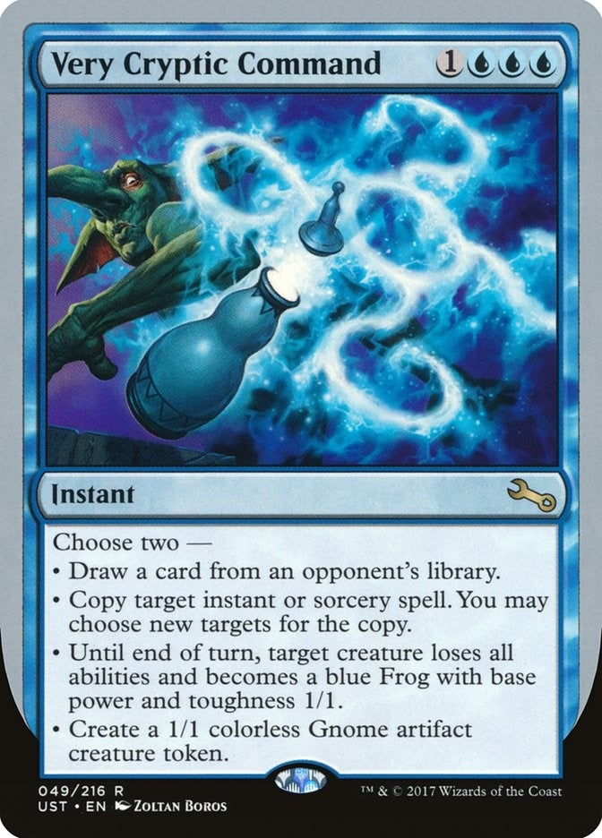 Image for Very Cryptic Command (C) (49) - Magic: The Gathering