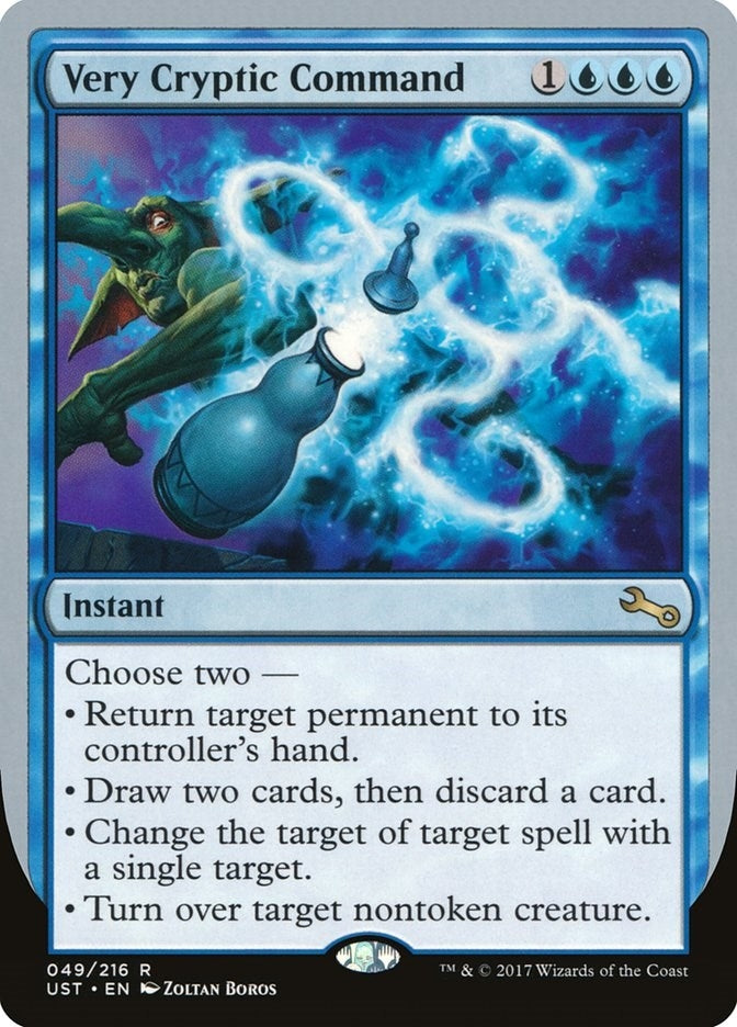 Image for Very Cryptic Command (D) (49) - Magic: The Gathering