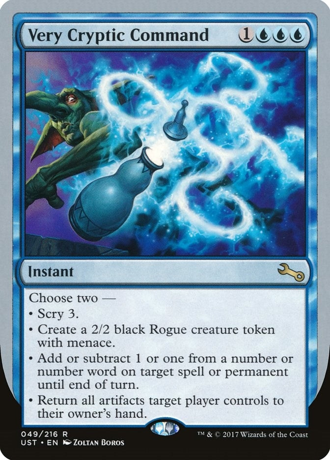 Image for Very Cryptic Command (F) (49) - Magic: The Gathering