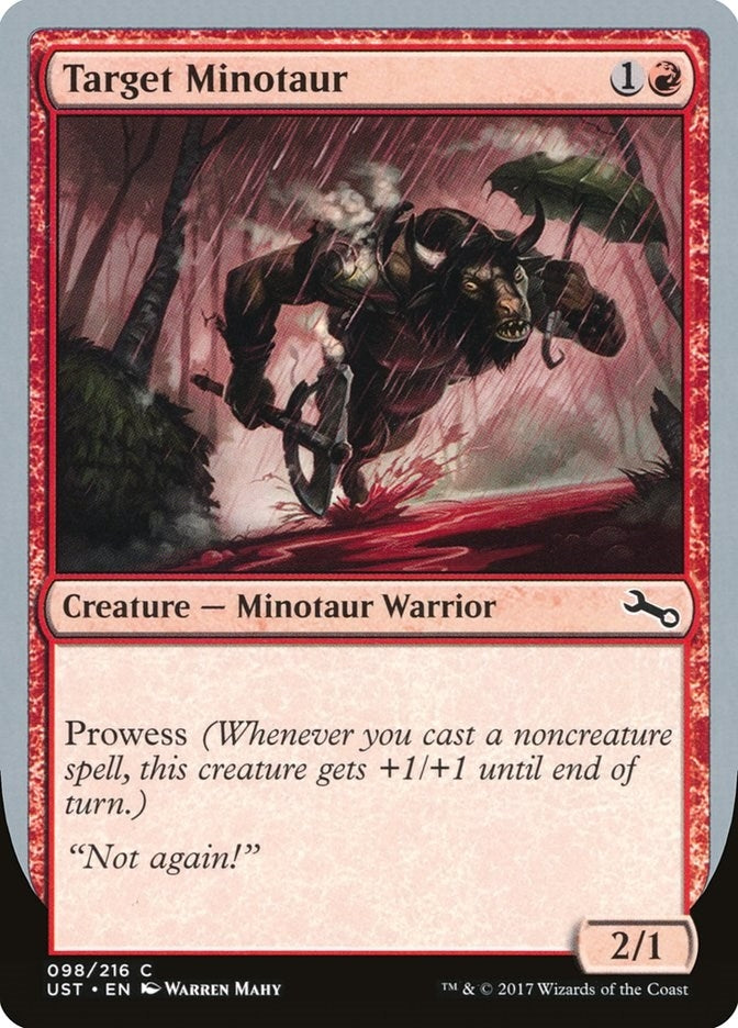 Target Minotaur (B) (98) (Unstable)