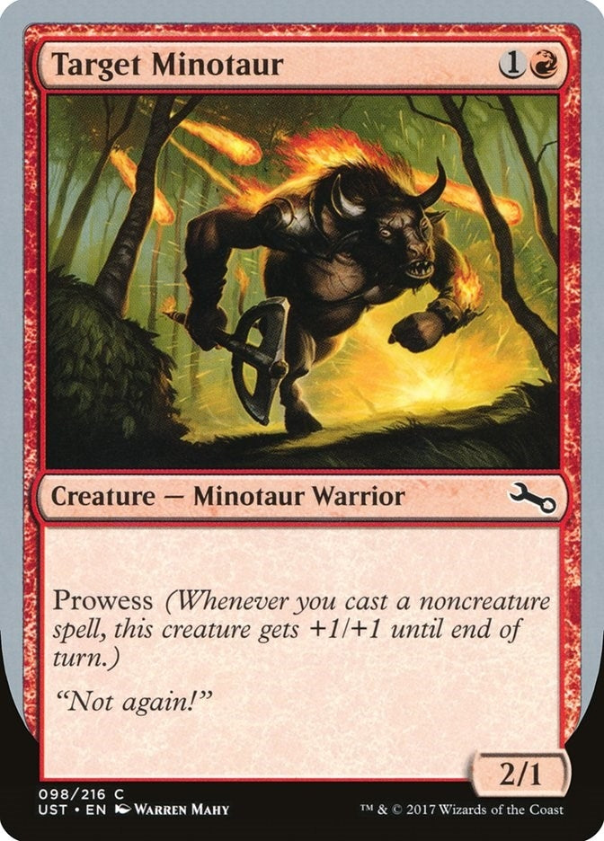 Target Minotaur (C) (98) (Unstable)