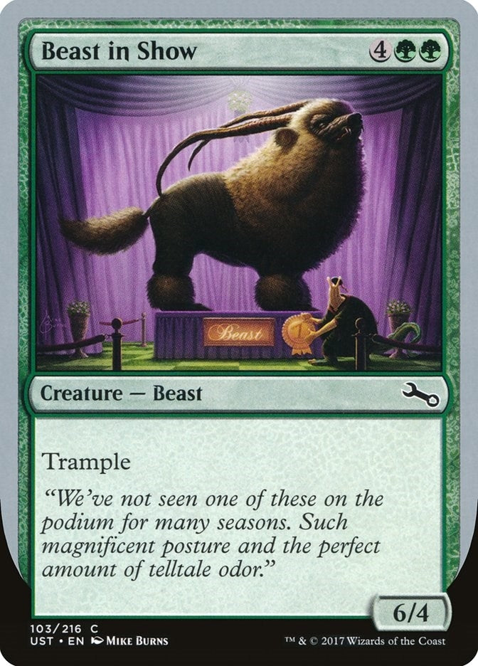 Beast in Show (B) (103) (Unstable)