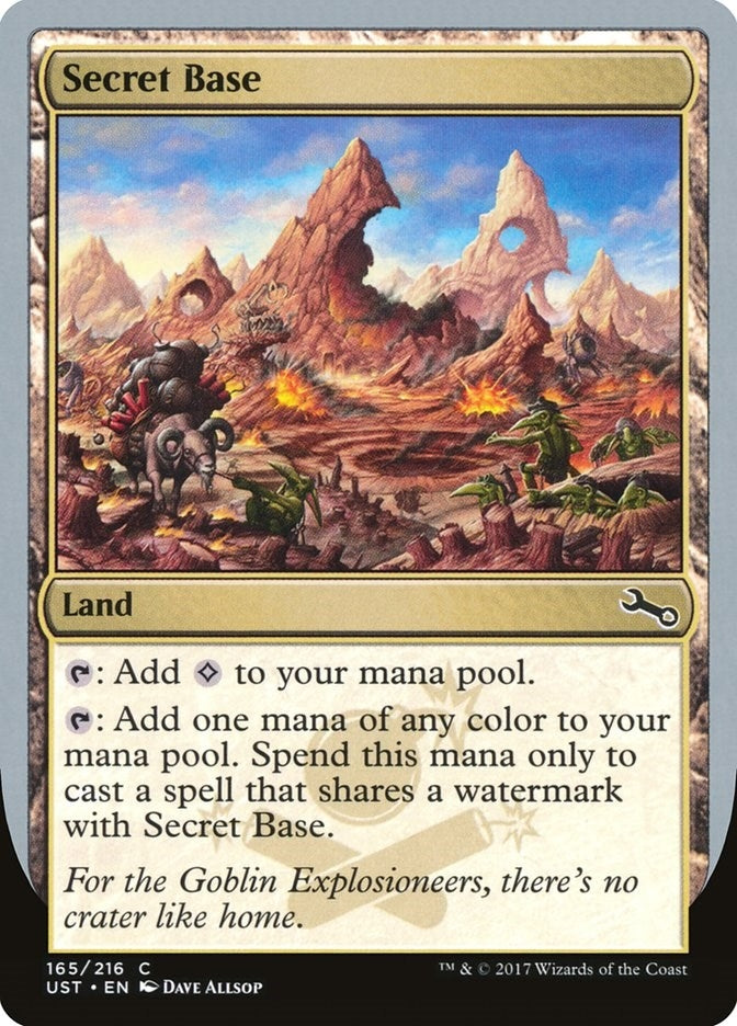 Secret Base (D) (165) (Unstable)