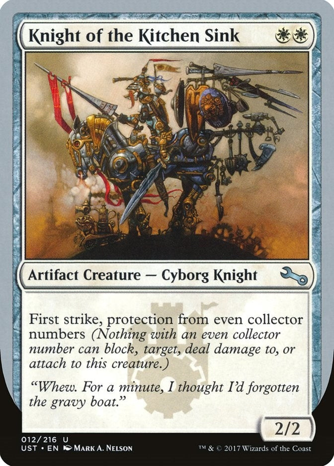 Knight of the Kitchen Sink (B) (12) (Unstable)
