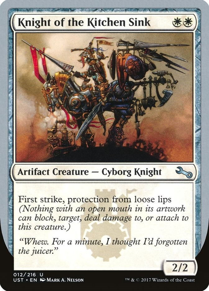 Knight of the Kitchen Sink (C) (12) (Unstable)