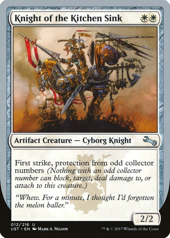 Knight of the Kitchen Sink (D) (12) (Unstable)