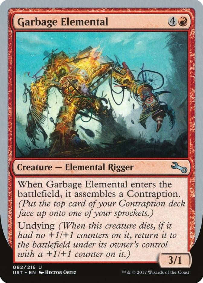 Garbage Elemental (B) (82) (Unstable)