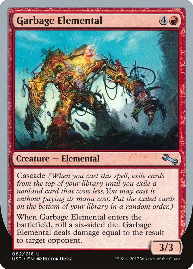 Garbage Elemental (D) (82) (Unstable)