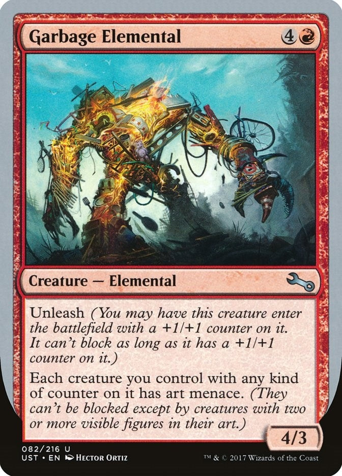 Garbage Elemental (E) (82) (Unstable)