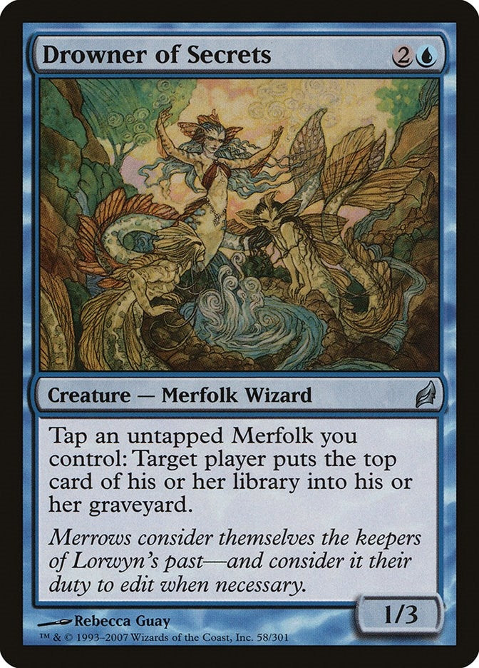 Drowner of Secrets (58) (Lorwyn)