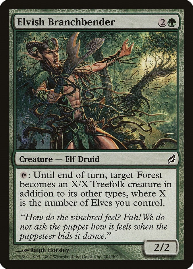 Elvish Branchbender (204) (Lorwyn)