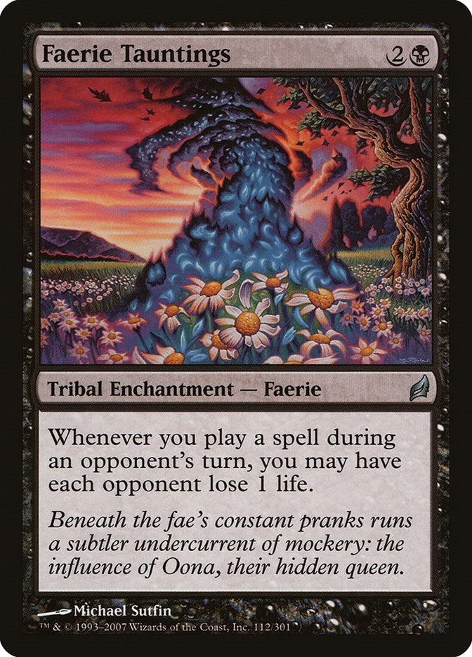 Faerie Tauntings (112) (Lorwyn)