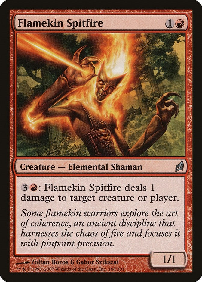 Flamekin Spitfire (168) (Lorwyn)