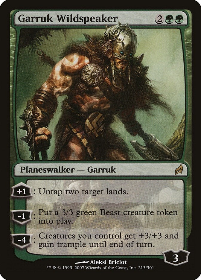 Garruk Wildspeaker (213) (Lorwyn)