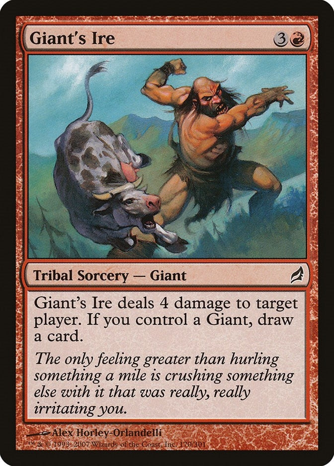 Giant's Ire (170) (Lorwyn)
