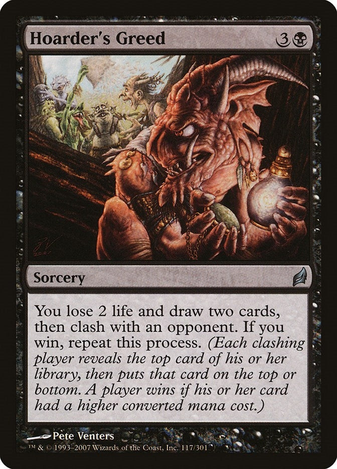 Hoarder's Greed (117) (Lorwyn)