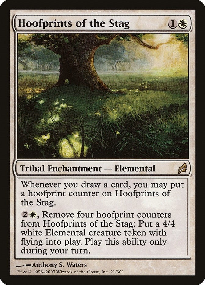 Hoofprints of the Stag (21) (Lorwyn)