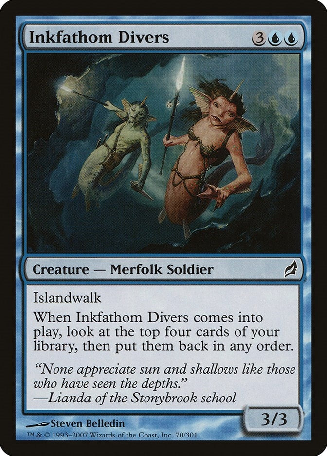 Inkfathom Divers (70) (Lorwyn)