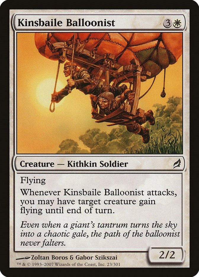 Kinsbaile Balloonist (23) (Lorwyn)